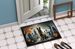 Belgian Malinois Spooky Halloween Doormat Front Door Mat Indoor Outdoor Rugs For Entryway, Non Slip Washable Low Pile, 24H X 36W_maomaolike.com