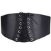 Unisex Waist women's decoration with skirt wearing a fashionable coat shirt simple waist accessories elastic wide belt._maomaolike.com