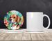 Beagle Luau Large Sandstone Coasters Pack Of 4 Absorbent Round Coasters Decor Gifts For Men Or Women, 4 In, Multicolor_maomaolike.com