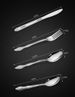 Product Name : Deluxe Premium Cutlery Flatware Set For The Home - Stainless Steel Cutlery Service With 1 Dinner Fork, 1 Dinner Knife, 1 Dinner Spoon And 1 Tea Spoon - Durable, Elegant And Rust-resista_maomaolike.com