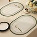 European Style Waterproof Oil-Proof Wash-Free Easy-Clean Dining Table Luxury Leather High-End Coaster Heat Insulation_maomaolike.com