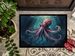 Giant Squid Doormat Front Door Mat Indoor Outdoor Rugs For Entryway, Non Slip Washable Low Pile, 24H X 36W_maomaolike.com