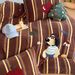 Thickened Striped Cute Cartoon Dog Children's Warm Milk Velvet Plush Four-Piece Set 2025 New Winter_maomaolike.com