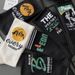 Unisex Cotton socks for men, mid length socks with anti odor letters, Instagram trendy midsole, student sports basketball_maomaolike.com