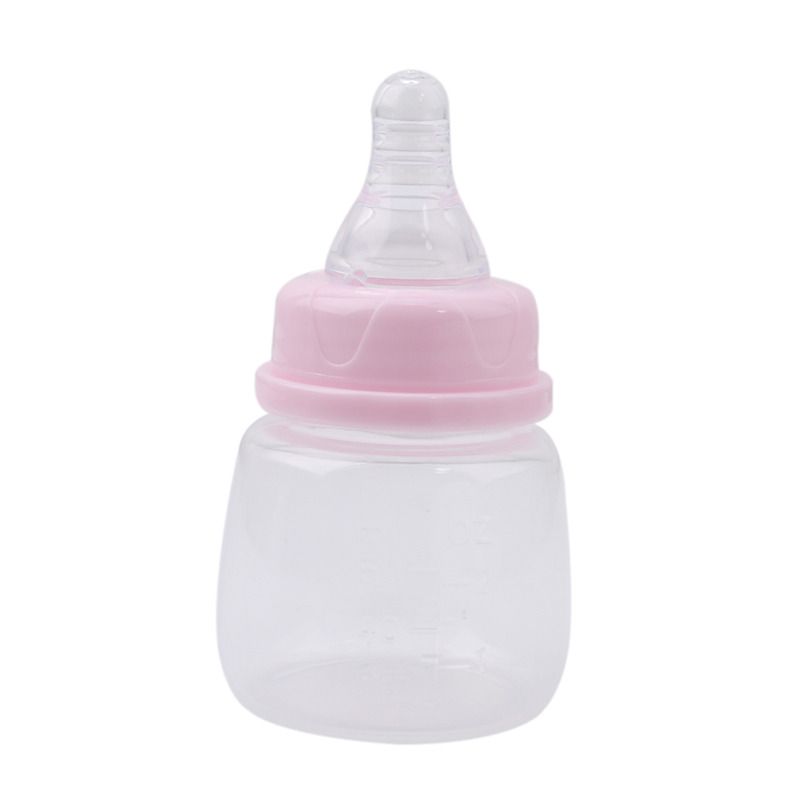 60ML Baby Newborn Mini Portable Feeding Bottle BPA Free Safe Infant Nursing Nipple Care Feeder Fruit Juice Milk Bottles_maomaolike.com