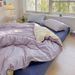 Manufacturer Wholesale INS Japanese Double Stitching Pure Four-Piece All-Cotton Nordic Style Yarn-Dyed Washed Cotton 4-Piece Beddi_maomaolike.com