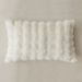 Bubble Plush Sofa Pillow Cover Ins Style Nordic Living Room Pillow Bedside Cushion Tuscan Rabbit Fur Backrest_maomaolike.com