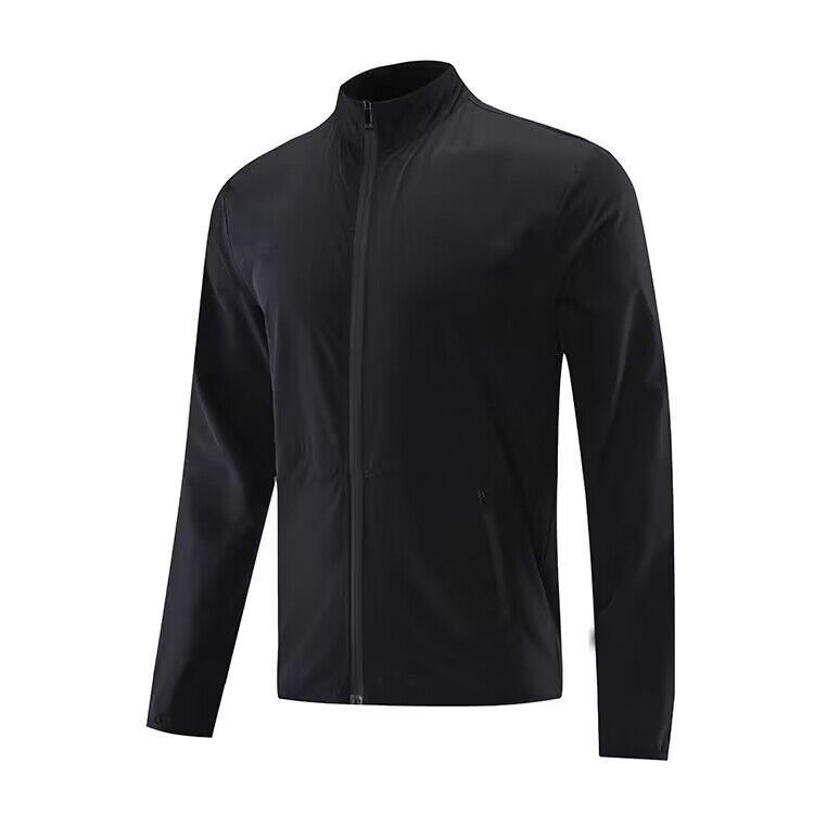 Men's Clothing Casual Jacket Thin Quick-Drying Stand-Up Collar Outdoor Sports Casual Versatile Jacket _maomaolike.com