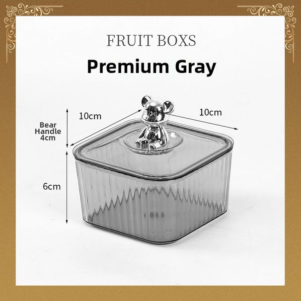 Home Coffee Table Dried Fruit High Value Living Room Snack Plate Candy And Melon Seed Plastic With Lid_maomaolike.com