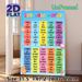 100 Sight Words Painting Poster, Vibrant Color-categorized Sight Words Poster, Organized High-frequency Word List To Support Language Learning Ideal_maomaolike.com