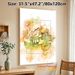 Arabic Calligraphy Painting Poster, Soft Watercolor Warm-toned Calligraphy Poster, Elegant Decorative Art Ideal For Living Room, Study And Bedroom_maomaolike.com