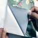 3D Printed Emerald Floral Wallpaper PVC Moisture-Proof Self-Adhesive Paper For Bedroom Living Room TV Background_maomaolike.com