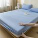 Waterproof Cover Single Piece Urine Barrier Breathable Dustproof Mattress Protector Non-Slip Fixed Bed Sheet_maomaolike.com