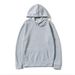 Men's Clothing heavy large size solid color hooded sweatshirt hoodie sweatshirt _maomaolike.com