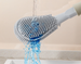 New Wall-Mounted Household Silicone Long Handle Bathroom Toilet Cleaning Brush Premium_maomaolike.com
