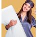 Super Soft Popular Memory Foam Bun Pillow Gel Particle Slow Rebound Memory Foam Pillow_maomaolike.com