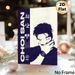 K-pop Idol Choi San Painting Poster, Vintage Grunge Monochrome Stylized Portrait Poster, Trendy Music-themed Decor Suitable For Bedroom, Living Room_maomaolike.com