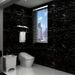 New Marble Removable Renovation Decorative Waterproof Wall Sticker Simple Decal_maomaolike.com