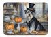 Schnauzer Fall Kitchen Pumpkins Memory Foam Kitchen Mat Machine Washable Anti-Fatigue Mat Cushion Comfort Bath Mat Or Kitchen Rug_maomaolike.com