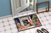 Scottish Deerhound Cozy Christmas Doormat Front Door Mat Indoor Outdoor Rugs For Entryway, Non Slip Washable Low Pile, 24H X 36W_maomaolike.com