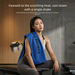 High-tech Cooling Towel, Instant Cooling, Quick-drying, Sweat-absorbent, Non-sticky, Sweat Towel For Fitness And Sports_maomaolike.com