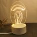 Ferris Wheel Creative 3D Night Acrylic LED Colorful Light, Dreamy And Girlish, Small Table Lamp Bedroom, Plug-in For_maomaolike.com