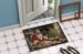 Cookies With Santa Claus Doormat Front Door Mat Indoor Outdoor Rugs For Entryway, Non Slip Washable Low Pile, 24H X 36W_maomaolike.com
