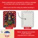 Basenji Holiday Christmas Porcelain Ornament Christmas Tree Hanging Decorations For Home Christmas Holiday, Rectangle, Gift, Multicolor_maomaolike.com