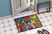Hippie Animal Bengal Tiger Doormat Front Door Mat Indoor Outdoor Rugs For Entryway, Non Slip Washable Low Pile, 24H X 36W_maomaolike.com