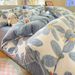 Wholesale Korean Style Princess Pastoral Small Floral Milk Four-Piece Winter Double-Sided Warm French Velvet 4-Piece Set_maomaolike.com