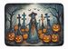 La Catrina Skeleton Spooky Halloween Memory Foam Kitchen Mat Machine Washable Anti-Fatigue Mat Cushion Comfort Bath Mat Or Kitchen Rug_maomaolike.com