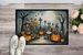 Calacas Skeletons Spooky Halloween Doormat Front Door Mat Indoor Outdoor Rugs For Entryway, Non Slip Washable Low Pile, 24H X 36W_maomaolike.com