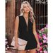 Women's Clothing new sexy V neck backless jumpsuit INS casual party jumpsuit _maomaolike.com