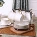 Kitchen Water Draining Coffee Mug Glass Cup Plate Storage Organizer Dish Drainboard Drying Rack Holder_maomaolike.com