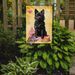 Schipperke Happy Birthday Garden Flag Mailbox Flag Decorative Yard Flag Banner Outside Patio Artwork Yard Flower Beds, Garden Size, Multicolor_maomaolike.com