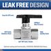 ESSENTIAL WASHER High Temp Pressure Washer Ball Valve, Stainless Steel 6000 PSI, 3/8" Female BSP Shut Off Valve_maomaolike.com