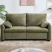 800LBS Down Filled Sofas, 60 Inch Minimalist Sofa, With Multiple Colors In The Living Room And Bedroom_maomaolike.com