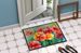 Ohio Scarlet Carnations In Watercolor Doormat Front Door Mat Indoor Outdoor Rugs For Entryway, Non Slip Washable Low Pile, 24H X 36W_maomaolike.com