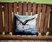 Black Skimmer Throw Pillow Machine Washable, Indoor Outdoor Decorative Pillow For Couch, Bed Or Patio, 14Hx14W_maomaolike.com