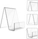 Clear Acrylic Book Stands For Display Transparent Desktop Book Display Racks For Calendars And Home Office Decor And Stylish Display Stands_maomaolike.com