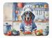 Bluetick Coonhound The Chef Memory Foam Kitchen Mat Machine Washable Anti-Fatigue Mat Cushion Comfort Bath Mat Or Kitchen Rug_maomaolike.com