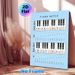 Piano Notes Painting Poster, Color-coded Musical Notation Poster, Practical Guide For Learning Piano Notes, Suitable For Music Studios And Practice_maomaolike.com