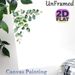 Eucalyptus Branch Painting Poster, Delicate Watercolor Style Poster, Soft Green Eucalyptus Leaves With Tiny Light Blossoms, Fresh Natural Vibe Ideal_maomaolike.com