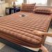 Thickened Rabbit Fur Sheet Single Piece Winter Milk Coral Bed Cover Fleece Warm Mattress Protector Three-Piece Set_maomaolike.com