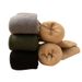 Autumn and winter velvet padded wool calf socks men's stockings warm high tube for the elderly women's long socks_maomaolike.com