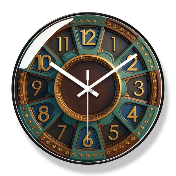 Yipula 7173 European Style Creative Fashion Silent For Living Room Bedroom Home Art Wall Clock_maomaolike.com