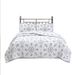 Quilted Duvet Cover Set - 3-Piece Reversible Bedspread With Embroidery Washable Lightweight Summer Blanket For_maomaolike.com