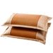 Cooling Ice Silk Vine Core Cover Summer Cool Single Bamboo Pillowcase Adult Pillow Towel Mat Pair_maomaolike.com