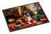 Boxer Cozy Christmas Doormat Front Door Mat Indoor Outdoor Rugs For Entryway, Non Slip Washable Low Pile, 24H X 36W_maomaolike.com
