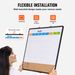 36'x 24' Monthly Calendar Whiteboard & Cork Board Combo With Aluminum Frame Bulletin Board_maomaolike.com